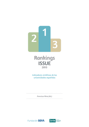 U-Ranking Report 2013