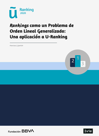 Rankings como un Problema de Orden Lineal Generalizado: Una aplicación a U-Ranking. 2020